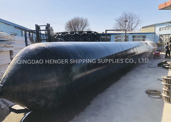 High Pressure Heavy Lifting Ship Launching Rubber Airbags 1.5*15m