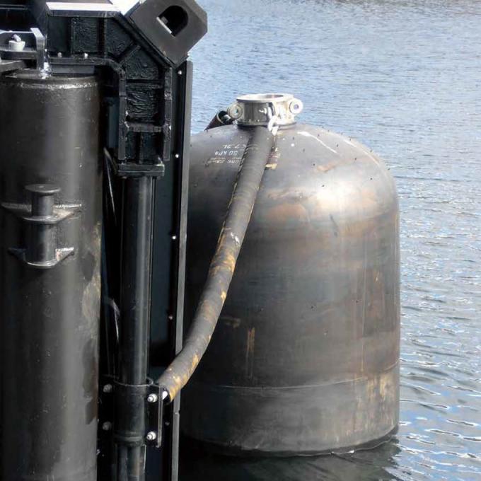 Гидропневматические обвайзеры подводной лодки