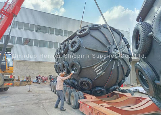 Качество 50 kpа и 80 kpа Yokohama Net Type Pneumatic Rubber Fender для плавучей конструкции от корабля к кораблю и от корабля к порту ISO 17357 завод