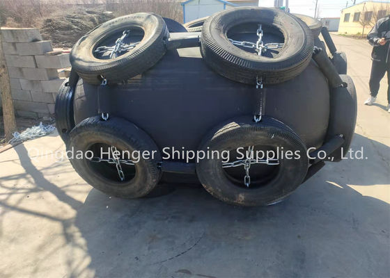 Качество Customized ISO17357 Pneumatic Rubber Fender 0.3-4.8 M for Marine Applications завод