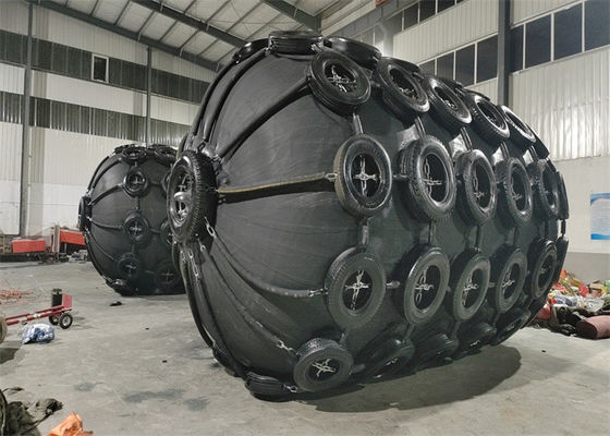 Качество Морское судно Yokohama Type Net Type Pneumatic Rubber Fender Стандарт ISO 17357 завод