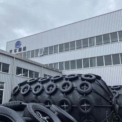 Качество Two-year Warranty Pneumatic Rubber Fender 2.5*5.5M For Vessel Berthing завод