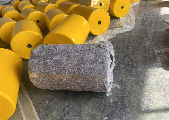 Качество 300x500 мм Желтый не погружаемый пенообразный фендер с цепной сетью завод