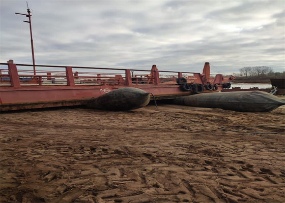 Качество Надувные воздушные подушки для подъема кораблей с высоким давлением 0,2-0,4 МПа завод