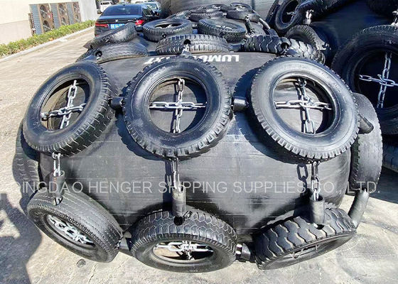 Качество 3300x6500 мм Пневматический резиновый фендер ISO17357 Сертификат 80Kpa завод