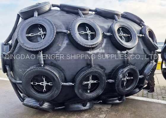 Качество 3300x6500 мм Пневматический резиновый фендер ISO17357 Сертификат 80Kpa завод