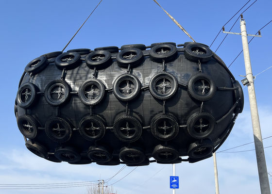 Качество 6 to 12 Years Design Life Pneumatic Marine Fender with 50kPa/80kPa Working Pressure for Ship-to-ship and Ship-to-dock Protection фабрика
