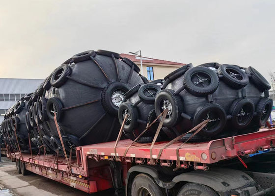 Качество ISO17357 Морская плавучая шина и цепная сетка пневматический резиновый фендер завод