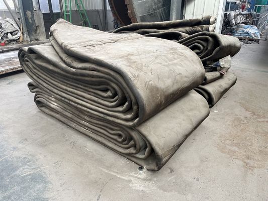 Качество Сертифицированные ISO специальные воздушные подушки для запуска судов из морской натуральной резины завод