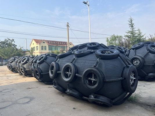 Качество Yokohama Naturail резиновый фендер с резиновым SS черный / серый завод