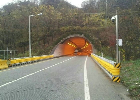 Качество Пена ПУ/безопасность дорожного движения ЕВА бочонок дороги барьера ролика закручивая подгоняли размер завод