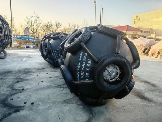 Качество Внутреннее давление 50/80Kpa Пневматические морские крылышки Начальное давление 50Kpa Уклонение 60% завод