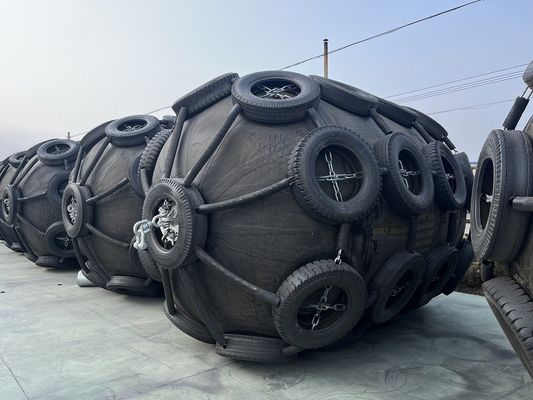 Качество 50 кПа 80 кПа Морское судно причаливает Йокогама Пневматический фендер завод