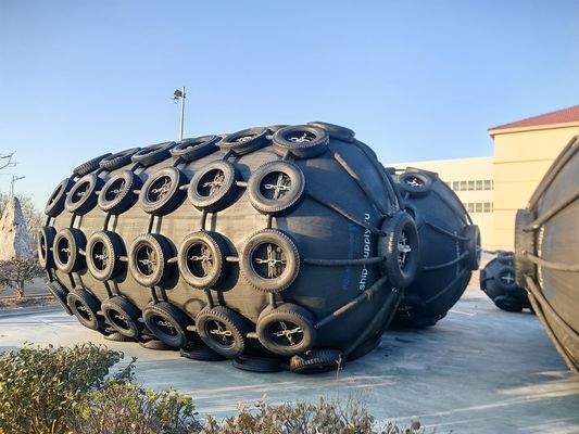 Качество 24 месяца Защитный фендер для морской охраны в черном / синем цвете завод