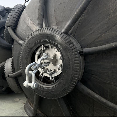 Качество ISO 17357 Certified Natural Rubber Pneumatic Fender with 50Kpa Working Pressure for Marine Safety фабрика
