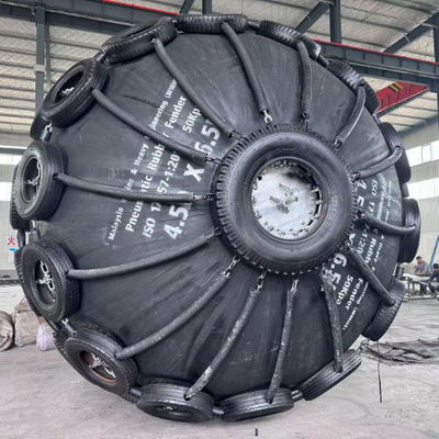 Качество Начальное внутреннее давление 80 кПа. Сетчатый морской кранцевый тип, идеально подходящий для поглощения ударов морских судов и систем безопасности причалов. завод