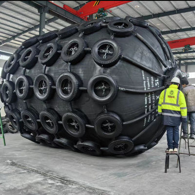 Качество 0.5*1м-4.8*12м Пневматический резиновый кран для оффшорных работ завод