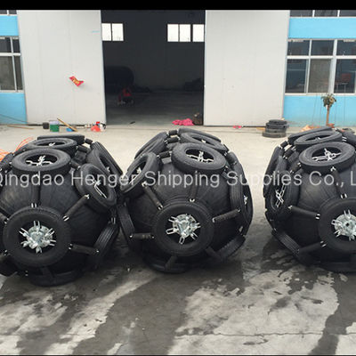 Качество Yokohama Net-Type Floating Pneumatic Marine Rubber Fenders 50/80kpa Chain Tire Net Ship-to-Ship / Port ISO 17357 Все цвета завод