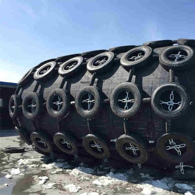 Качество ISO17357 Пневматический резиновый фендер 2,0x3,5 м, морской класс завод