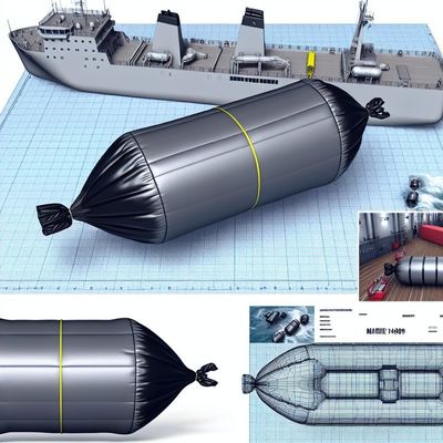 Качество Резиновые пневмобаллоны Henger Marine ISO14409 для спуска судов на воду завод