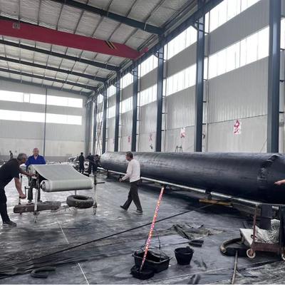 Качество Запуск морских резиновых понтонов для подъема корпуса судна, спуска и швартовки морских судов, долговечные завод