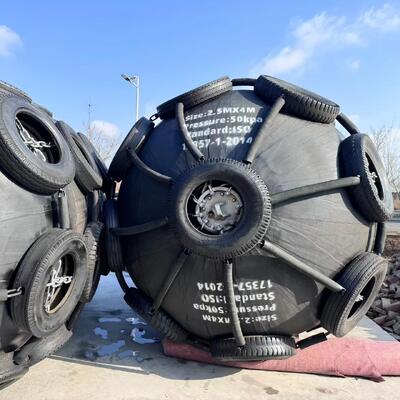 Качество Initial Internal Pressure 80kpa Marine Fender Net Type Ideal For Marine Vessel Impact Absorption Dock Safety Systems завод