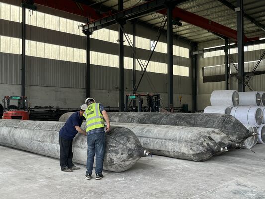 Качество Anti Corrosion Marine Rubber Airbag for Long Term Saltwater Service with 0.8-3 M Diameter фабрика