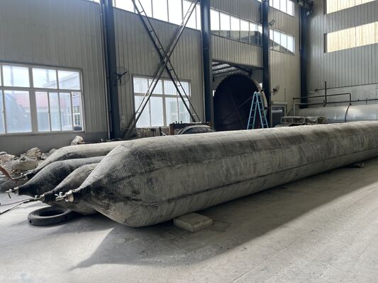 Качество Marine Rubber Airbag with Rapid Inflation Manifold for Simultaneous Multi Unit Operation in 0.8-3 M Diameter фабрика