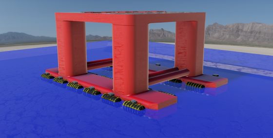 Качество Морской тяжелый поднимаясь корабль сухого дока воздушных подушек запуская поднимаясь и морская воздушная подушка завод