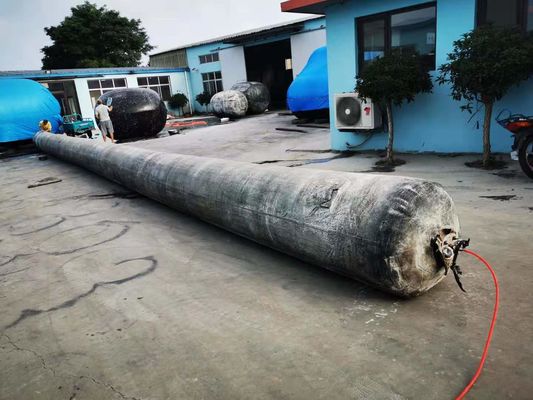 Качество 8 слоев D15 L12m грузят запуская воздушную подушку морских воздушных подушек морскую резиновую завод