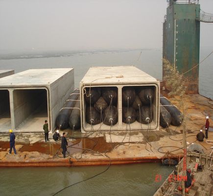 Качество Воздушная подушка воздушных подушек корабля низкого давления запуская раздувная морская резиновая завод