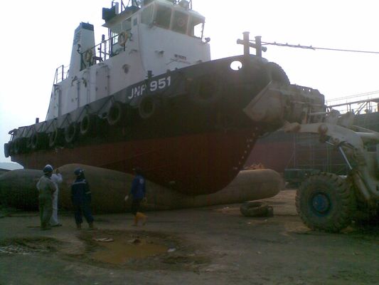 Качество Горячая продавая вспомогательная шлюпка запуская и запуская раздувные морские воздушные подушки завод