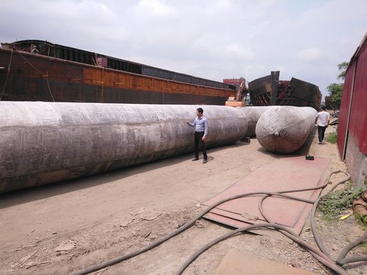 Качество ISO 14409:2011 Сертифицированные воздушные подушки для запуска судов диаметром 1800 мм с продолжительностью службы от 6 до 10 лет для морских применений завод