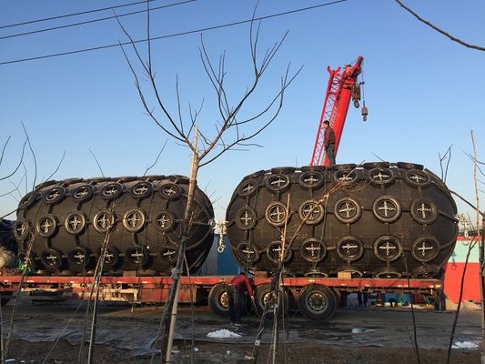 Качество природный каучук обвайзера 50kpa 2.0D*3.5L морской Иокогама пневматический завод