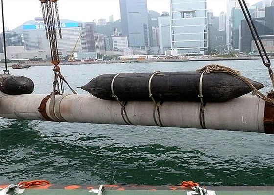 Качество ISO 14409 Certified Pneumatic Rubber Fender - Natural Rubber Marine Airbag with 80kpa Working Pressure завод