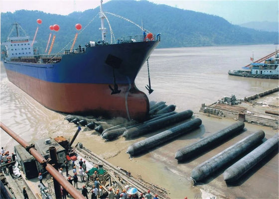 Качество ISO 14409 Certified Pneumatic Rubber Fender - Natural Rubber Marine Airbag with 80kpa Working Pressure завод