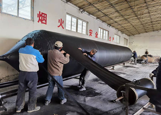 Качество ISO 14409:2011 Сертифицированная воздушная подушка для запуска судов с продолжительностью службы 6-10 лет и диаметром от 0,8 до 3,0 м для морских применений завод