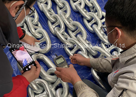 Качество Металл 2-7/16 морской анкерной цепи нержавеющей стали изготовленный на заказ большой завод